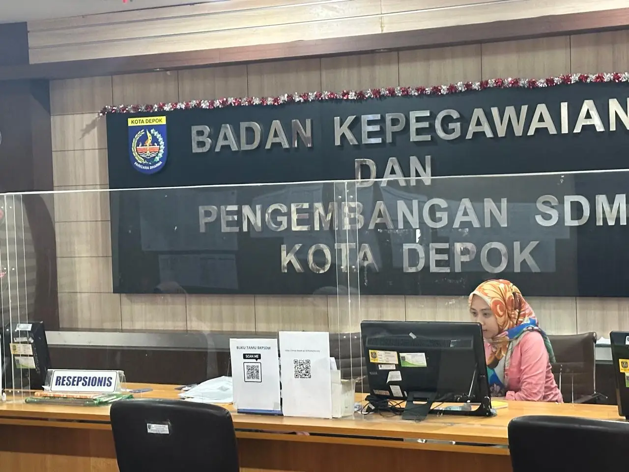 Pasca Terbakar, Aktivitas Perkantoran di BKPSDM Depok Kembali Normal
