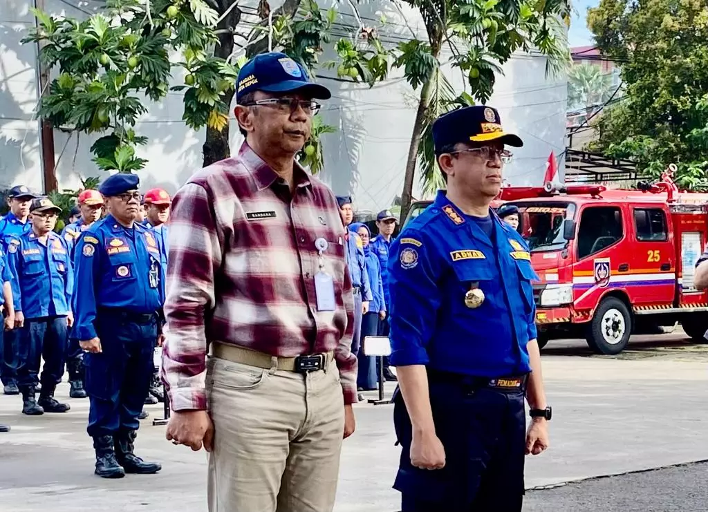 Sertijab Kadis Damkar Depok, Adnan Mahyudin Gantikan Gandara