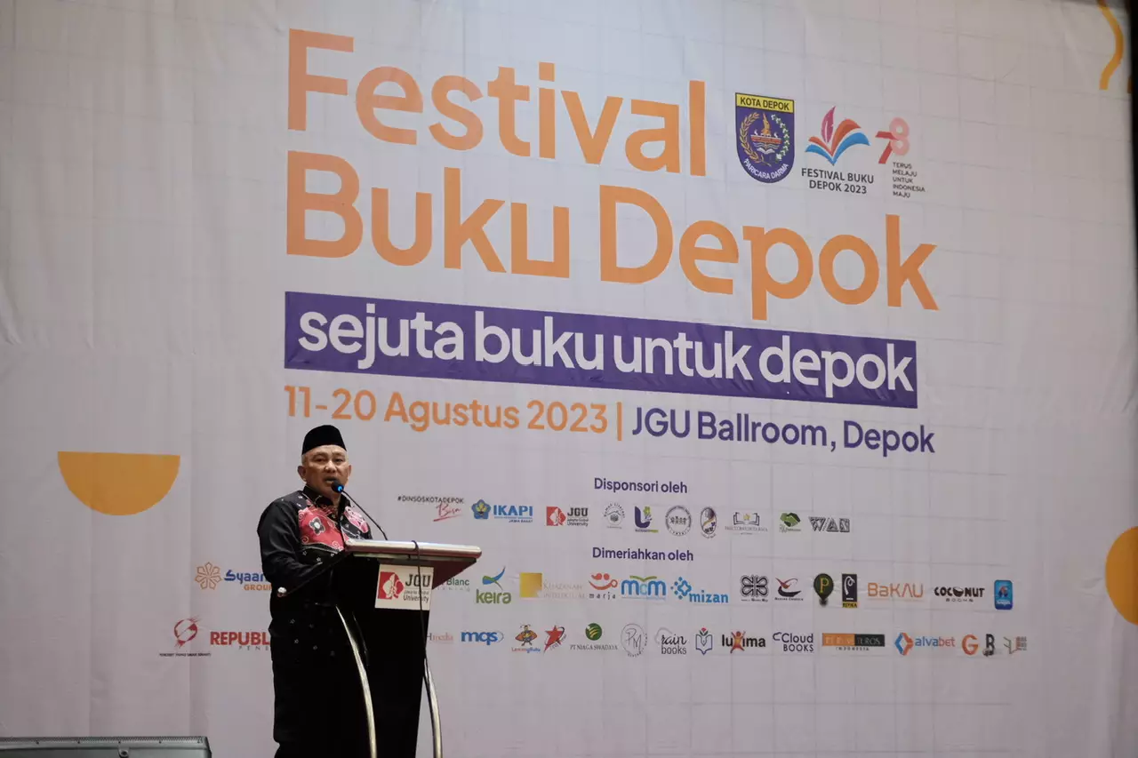 Wali Kota Buka Festival Buku Depok 2023