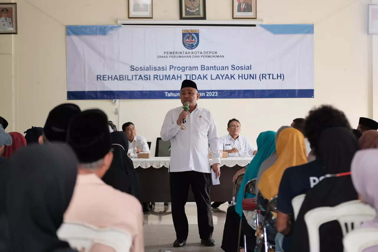 Wali Kota Hadiri Sosialisasi Rehabilitasi RTLH di Sukmajaya