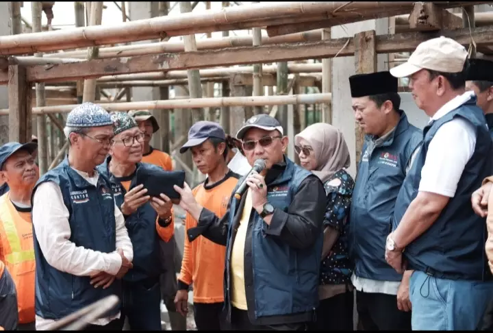 Wali Kota Depok Monitoring Pembangunan Masjid Jami’ Al-Jihad di Desa Cibulakan Cianjur