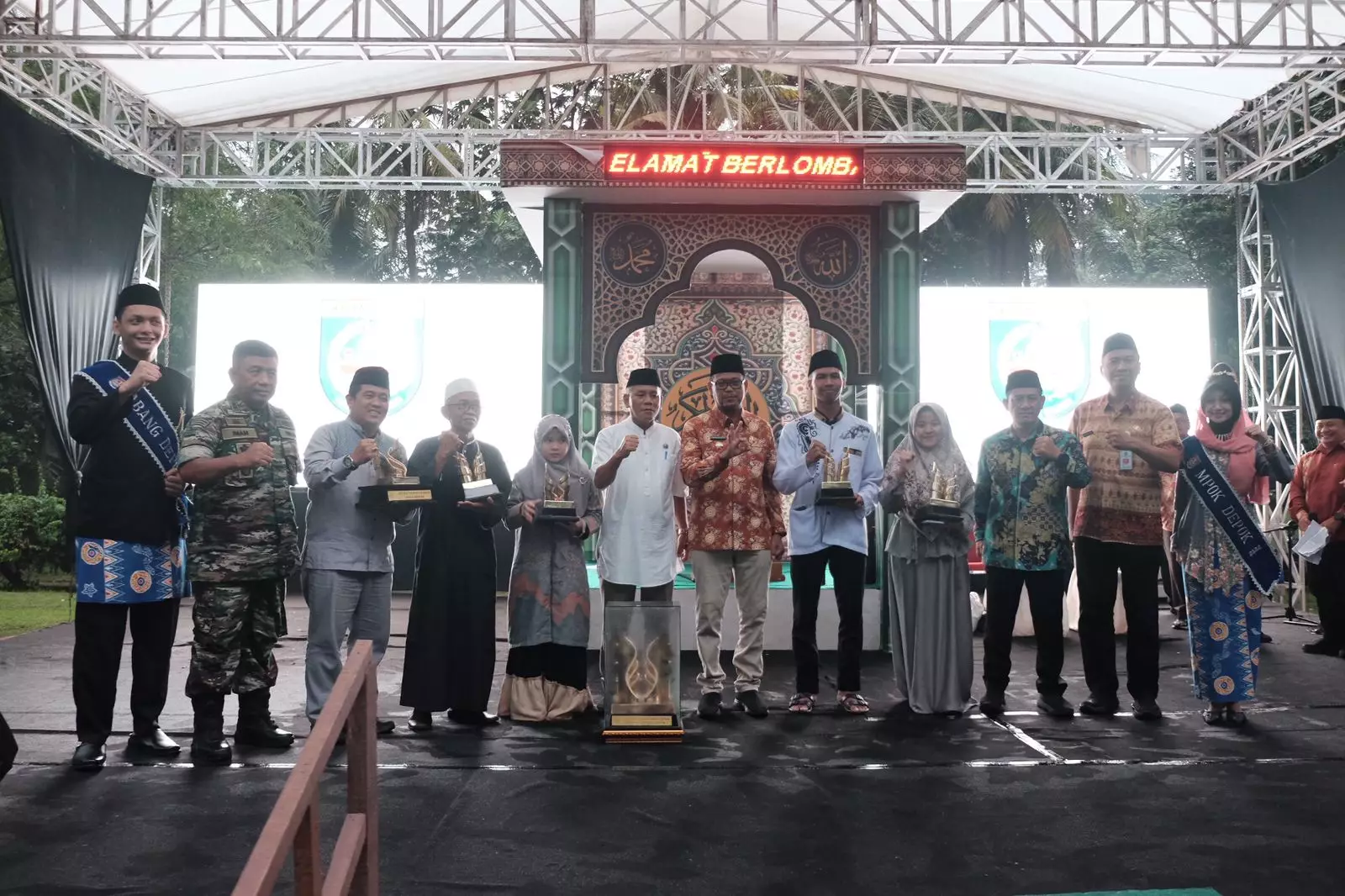 Kecamatan Tapos Juara Umum STQH Kota Depok 2022