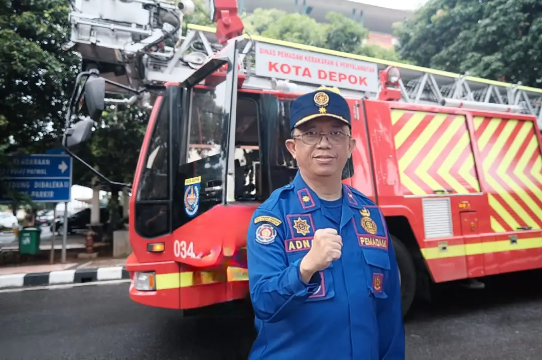 Damkar Depok Siagakan Sarpras dan Koordinasi Lintas PD Hadapi Potensi Bencana