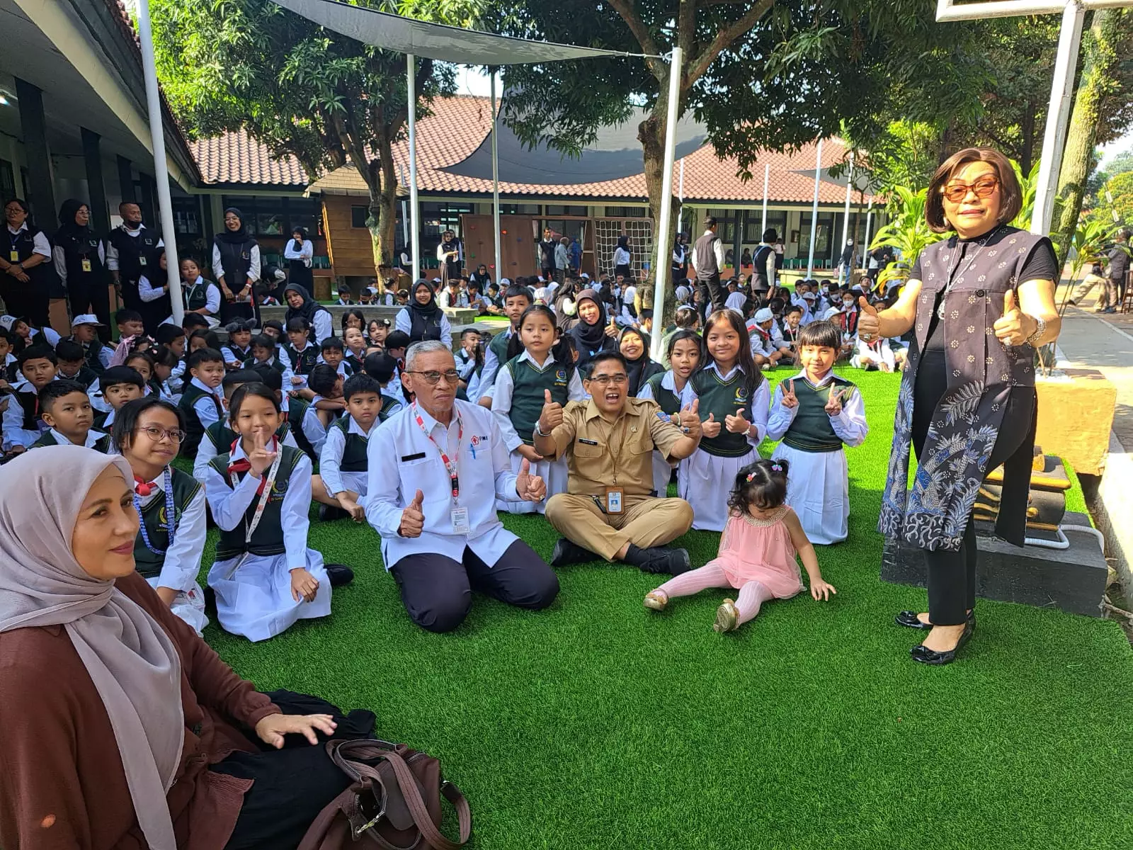 Dukung Sekolah Ramah Anak, Peresmian Playground Sekolah Cakra Buana Diapresiasi Pemkot Depok