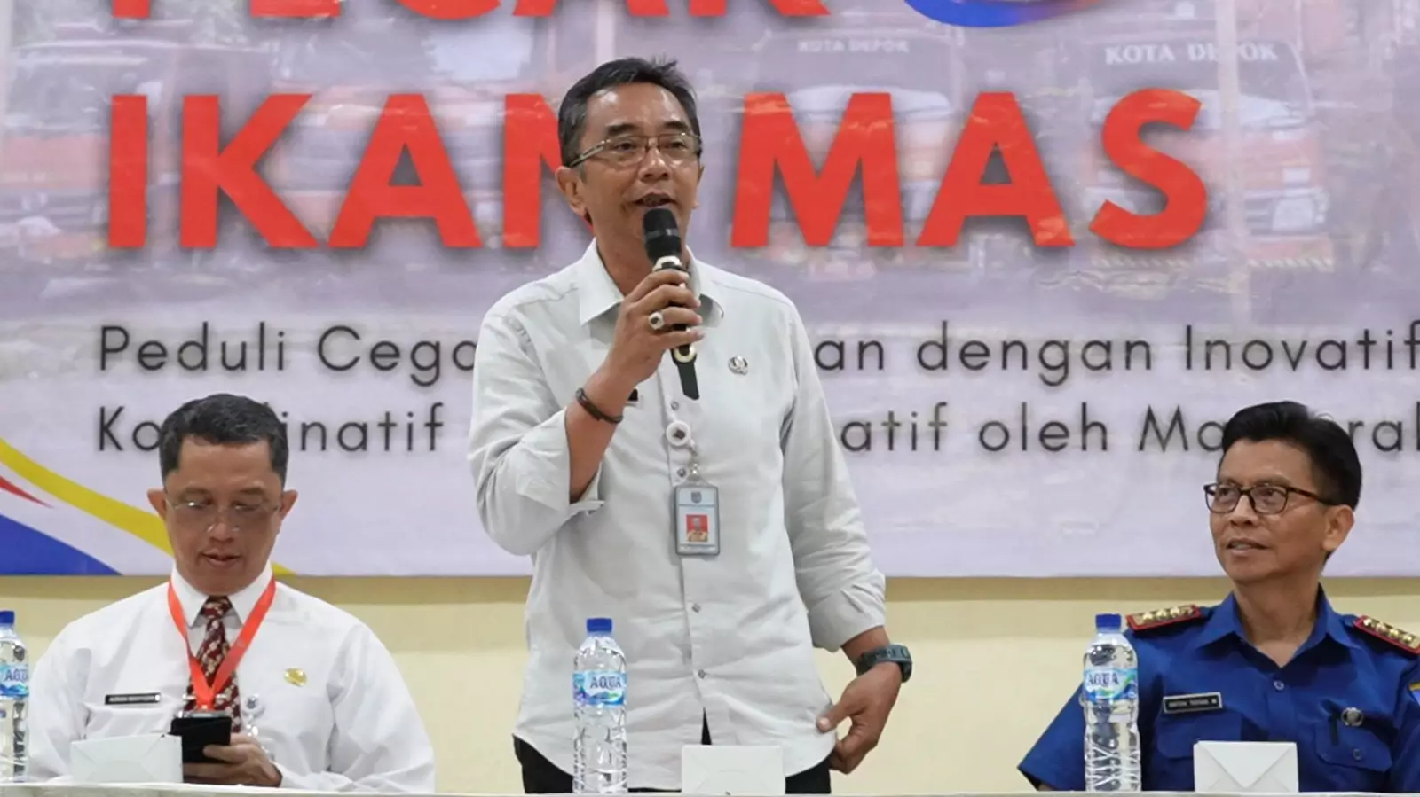 Antisipasi Bahaya Kebakaran di Kota Depok, Peluncuran Pecak Ikan Mas Tuai Apresiasi