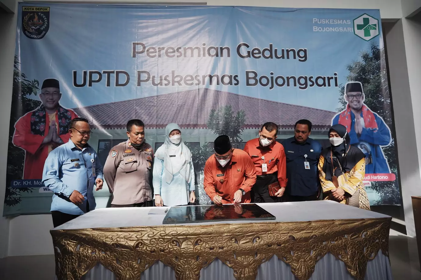 Wali Kota Resmikan Gedung UPTD Puskesmas Bojongsari