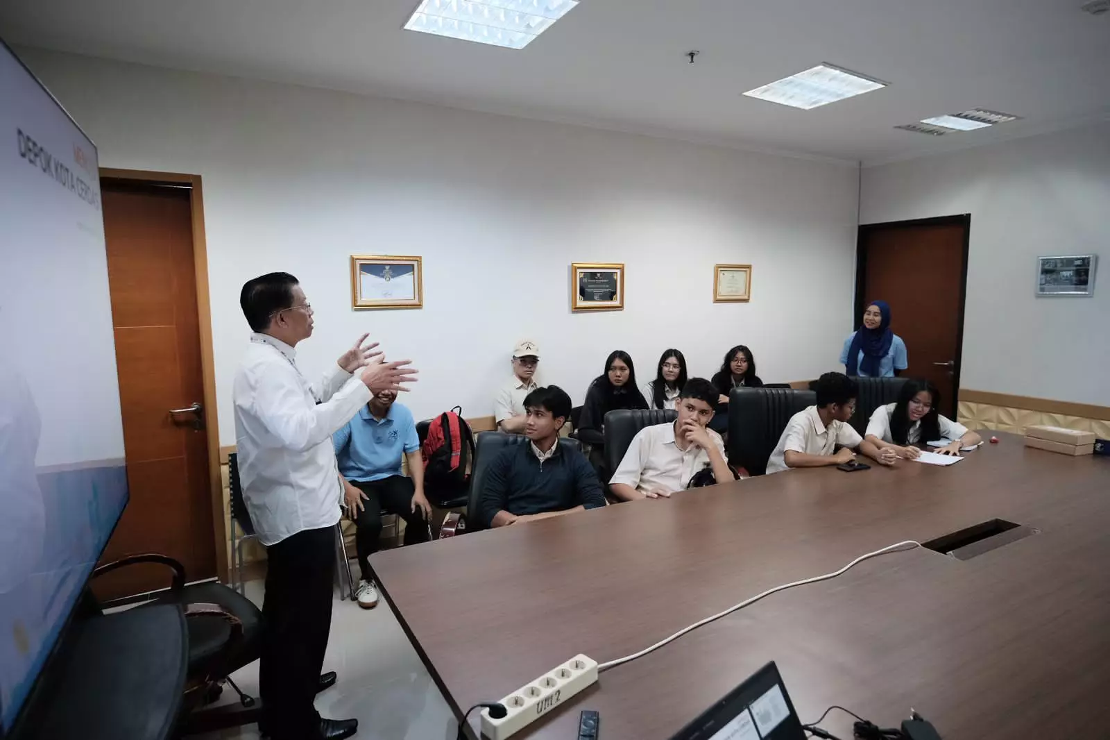 Pelajari Smart City, SMP Cita Persada Kunjungi Diskominfo Depok