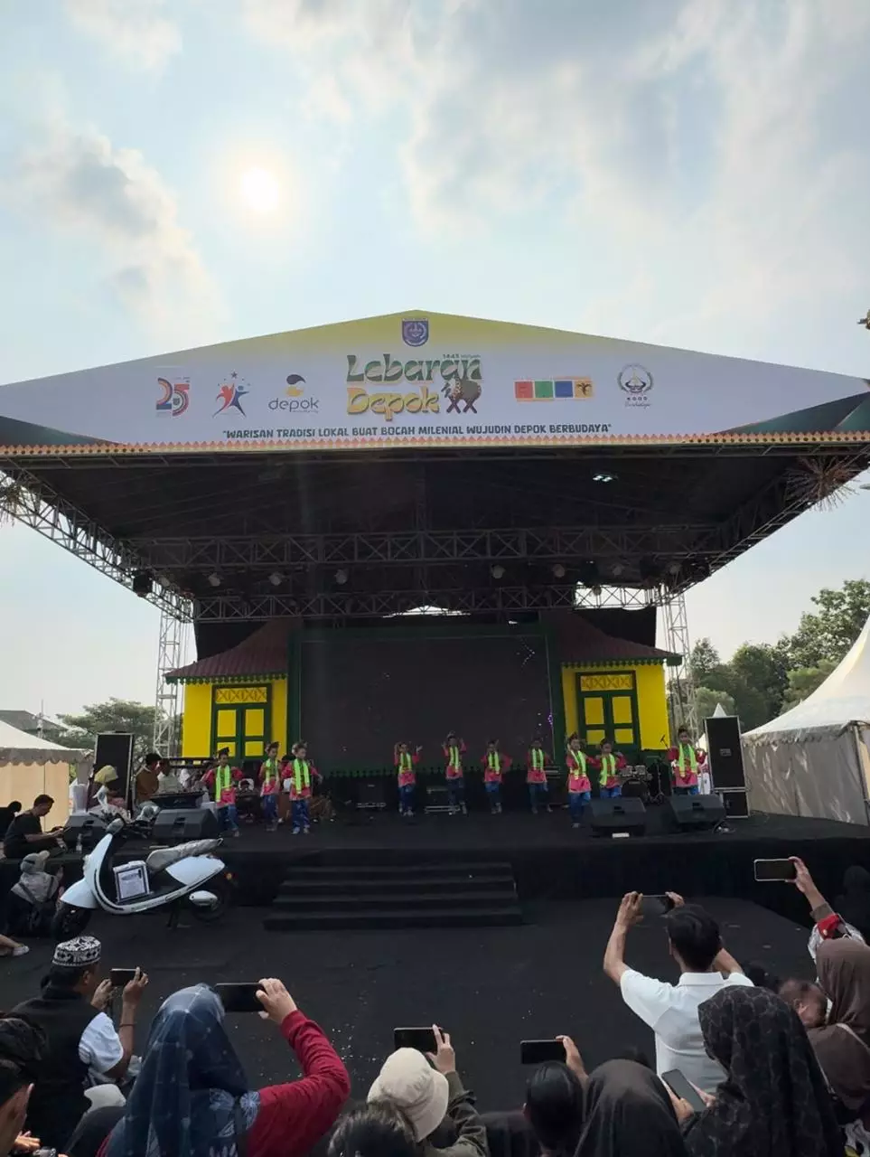 Kemeriahan Lebaran Depok 2024, Pengisi Acara: Senang Bisa Tampil di Acara Sebesar Ini