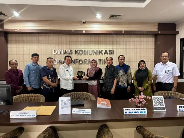 Kunker ke Diskominfo Depok, DPRD Singkawang Pelajari Sistem PPID