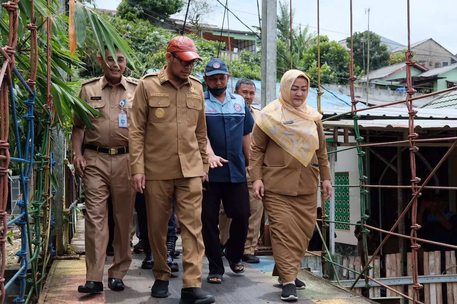 Pemkot Depok Akan Usulkan Anggaran Perbaikan Jembatan Gantung Parung Serab melalui Dana BTT