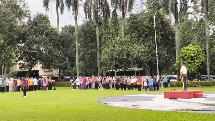 Lewat Apel Pagi, Asisten Ekbang Sampaikan Sejumlah Pesan Bagi ASN