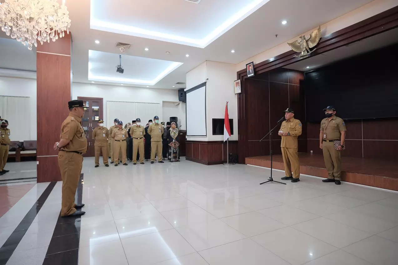 Wali Kota Jadi Pembina Apel Pagi Pemkot Depok