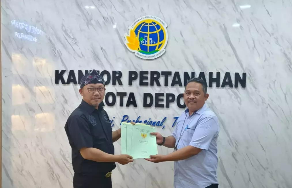 Target PTSL Kota Depok 2023 Tembus 84 Persen