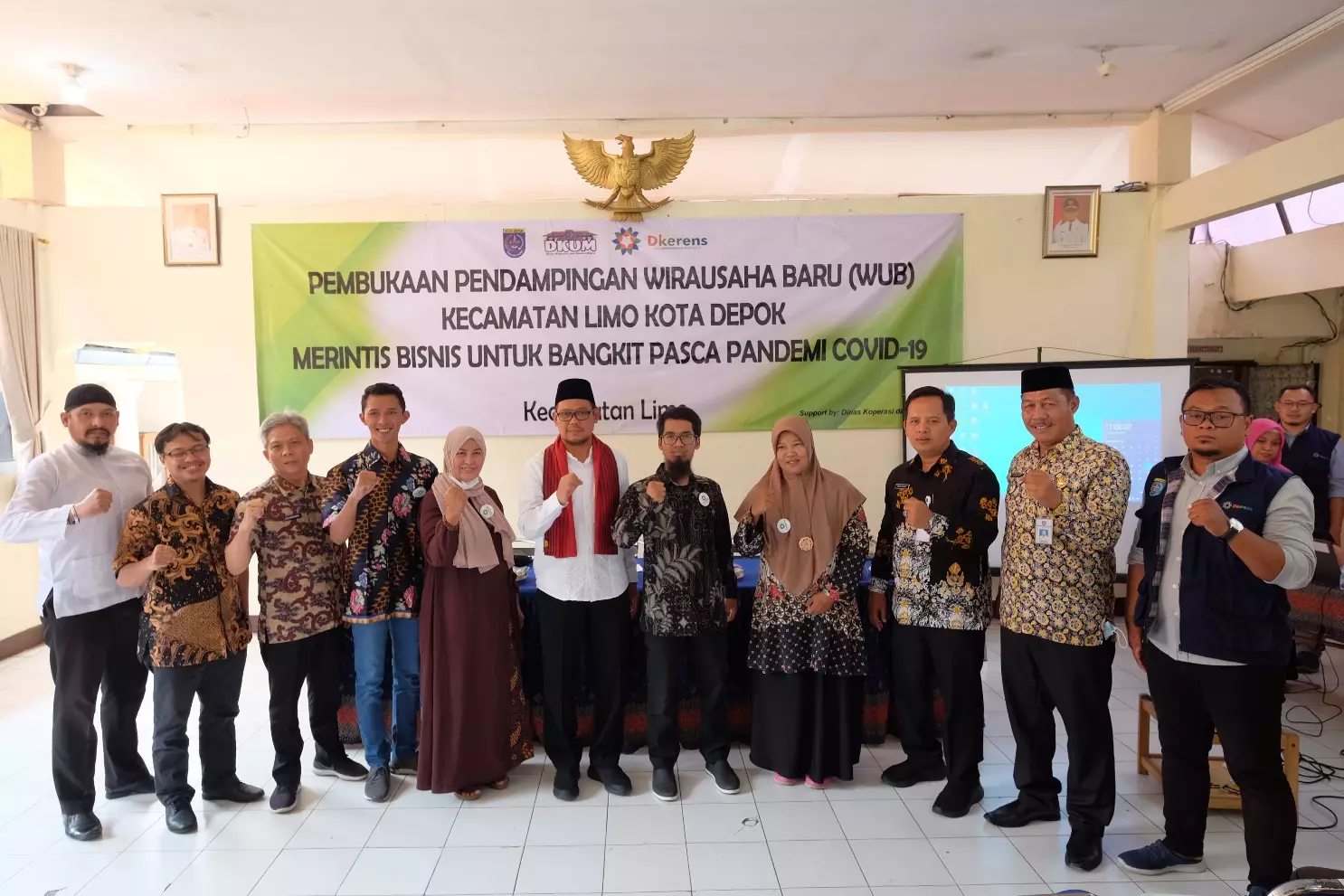 Wakil Wali Kota Hadiri Pembukaan Pendampingan Wirausaha Baru di Kecamatan Limo