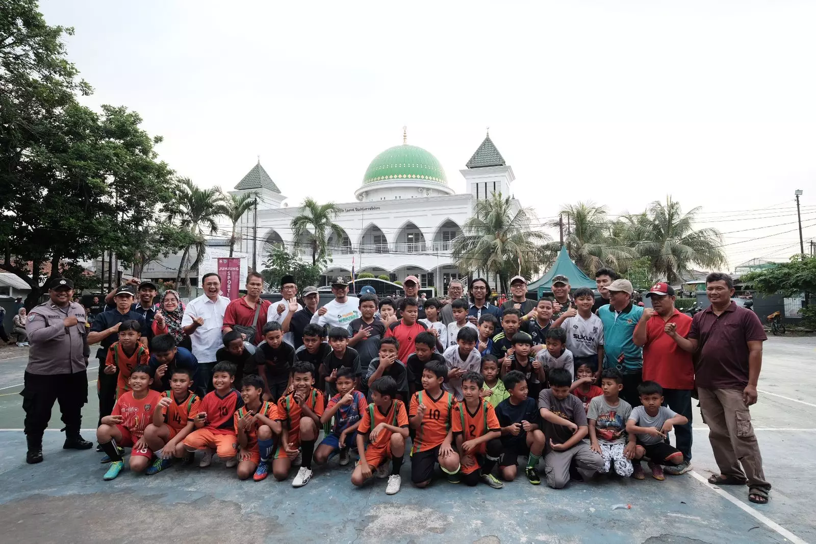 Buka Katar Cup U-12 Beji Timur, Bang Imam Berpesan Junjung Tinggi Sportivitas