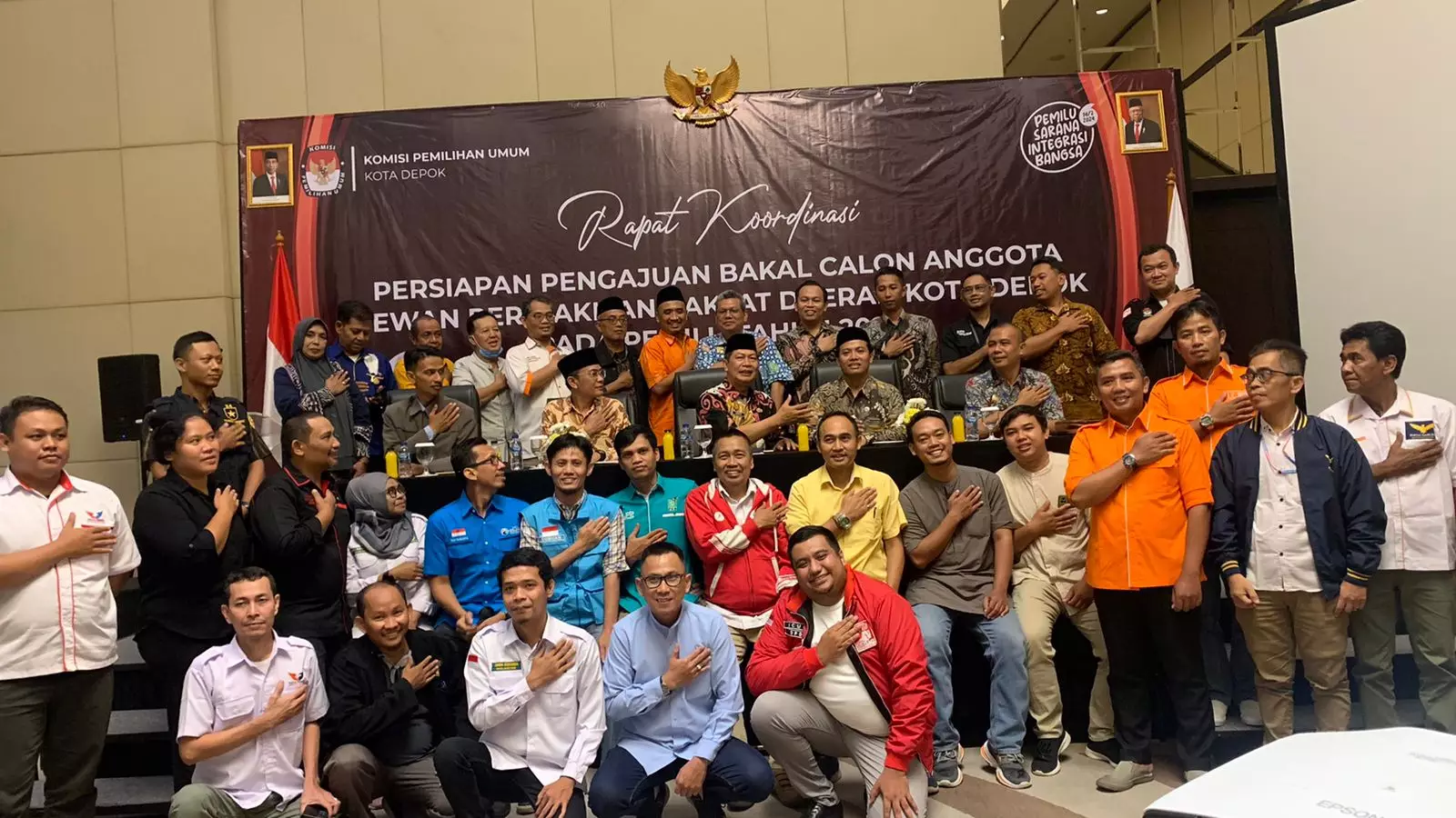 KPU Depok Resmi Buka Pendaftaran Bakal Calon Legislatif Pemilu 2024