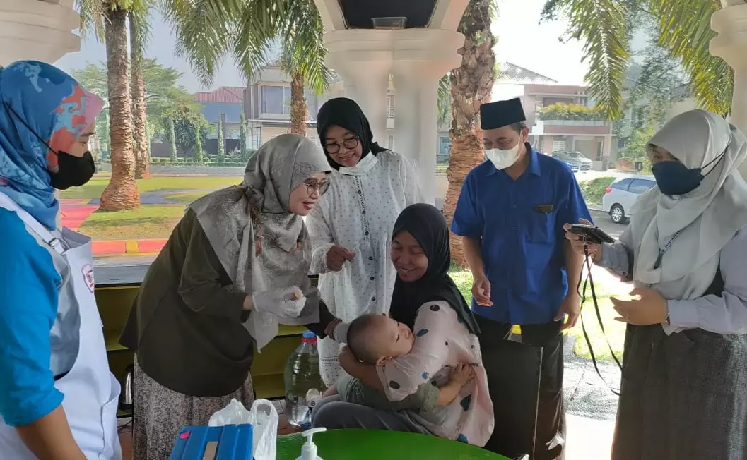 Monitoring Pelaksanaan Sub PIN Polio, Kadinkes: Semua Antusias