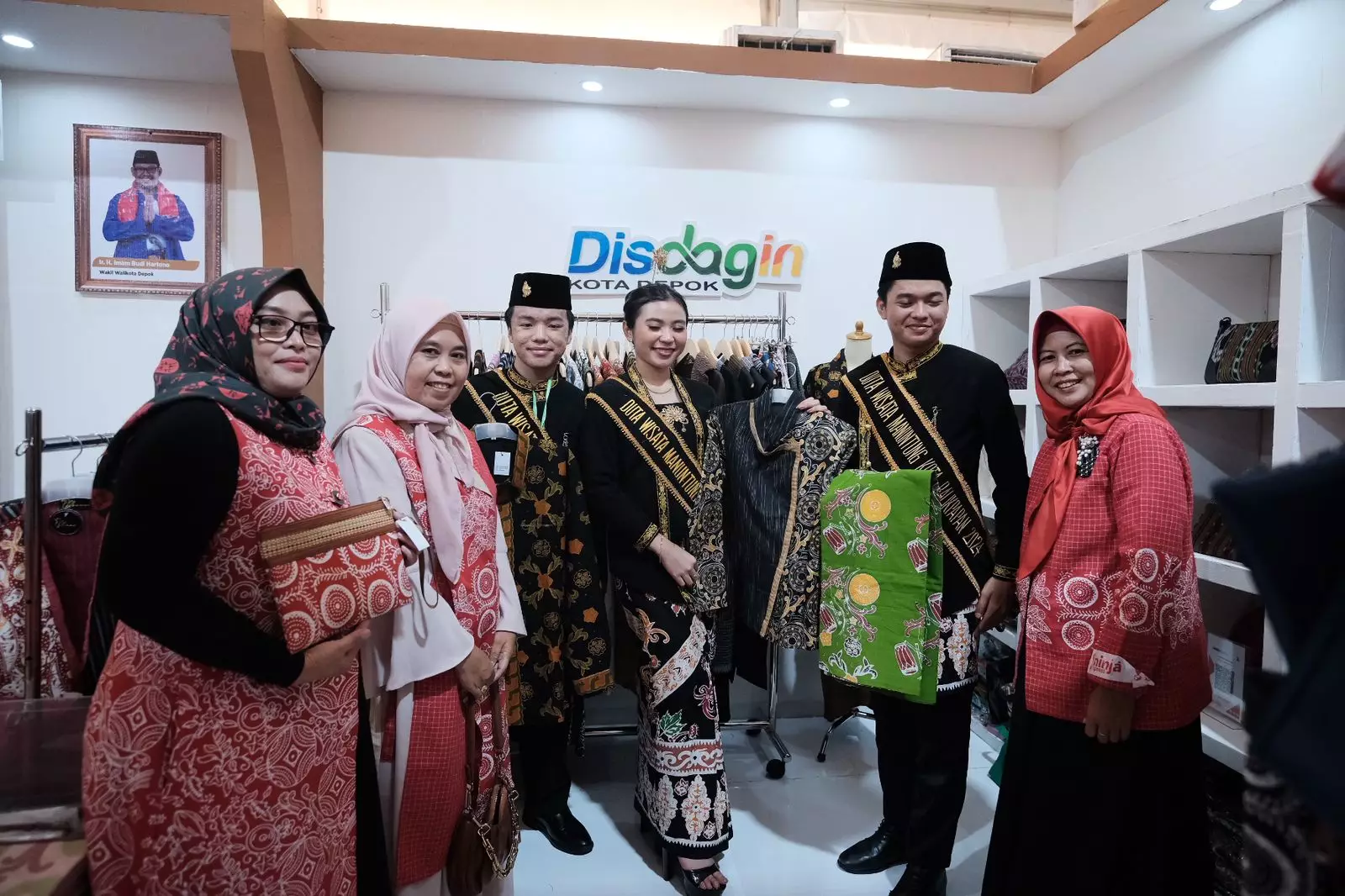 Disdagin Boyong Tiga Pelaku IKM Depok Ikut Pameran ICE APEKSI Balikpapan