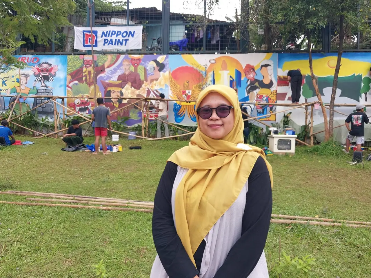 Sejumlah Kriteria Penilaian Lomba Mural di Alun-Alun Kota Depok