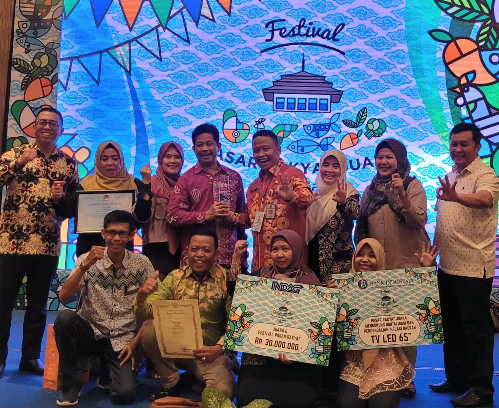 Pasar Cisalak Raih Juara II Pasar Berprestasi Tingkat Jabar