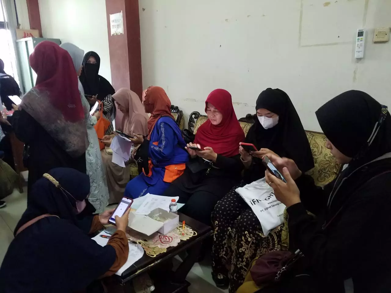 Pendaftaran Program WUB Disambut Antusias Warga Bojongsari