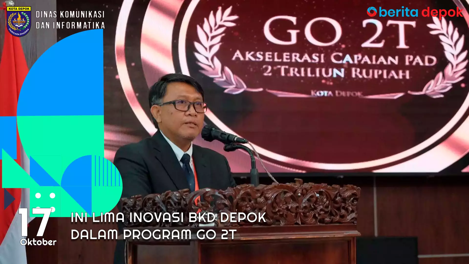 Video: Ini Lima Inovasi BKD Depok dalam Program Go 2T