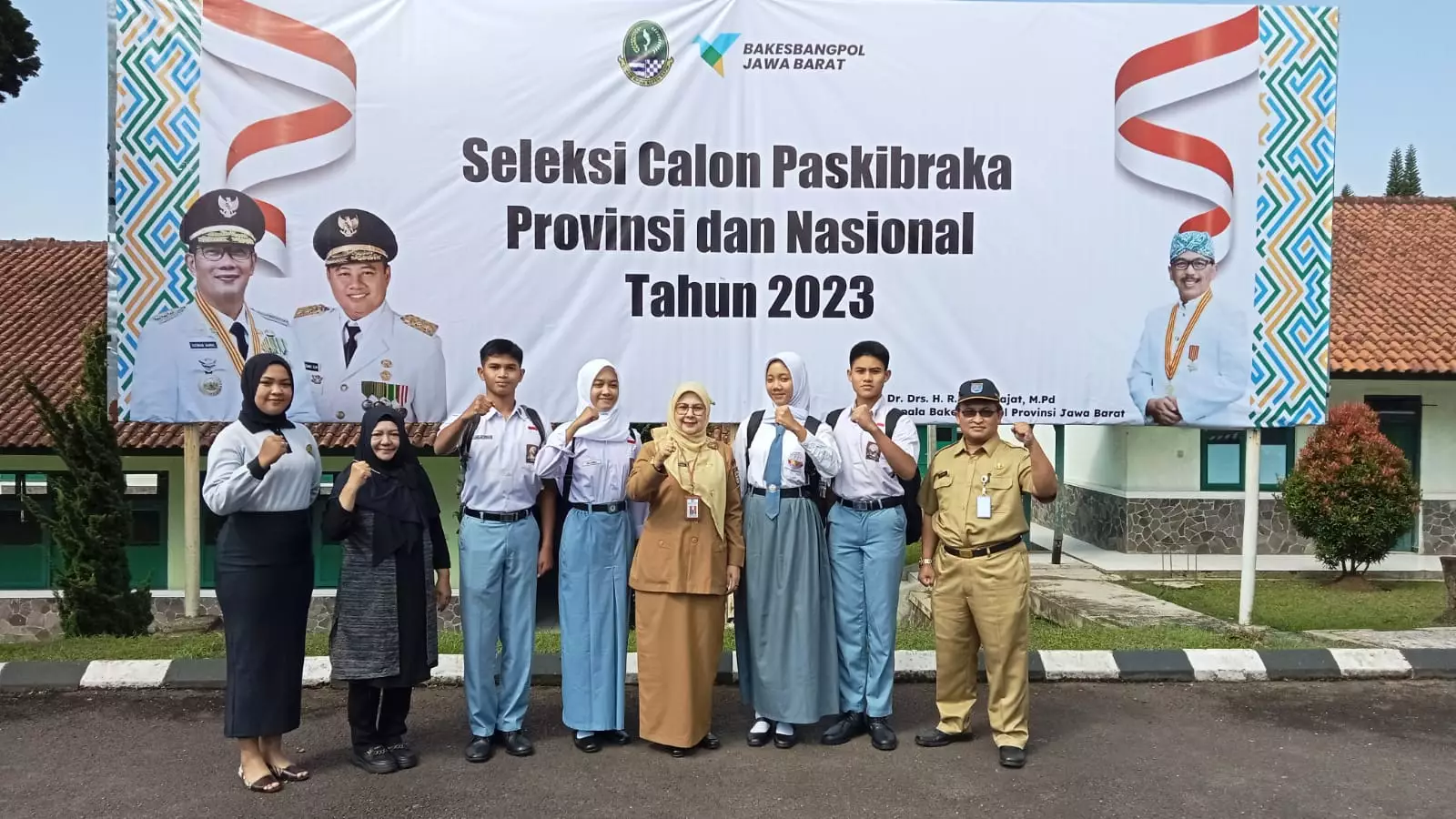 Empat Calon Paskibraka Depok Ikuti Seleksi Tingkat Provinsi