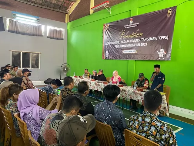 Usai Dilantik, Ini Tugas dan Fungsi KPPS Kelurahan Sukmajaya