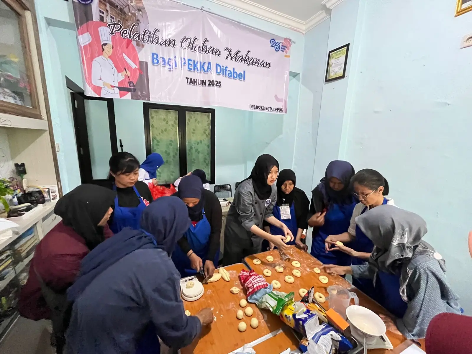 Pelatihan Tata Boga Perdana untuk PEKKA Disabilitas di Depok