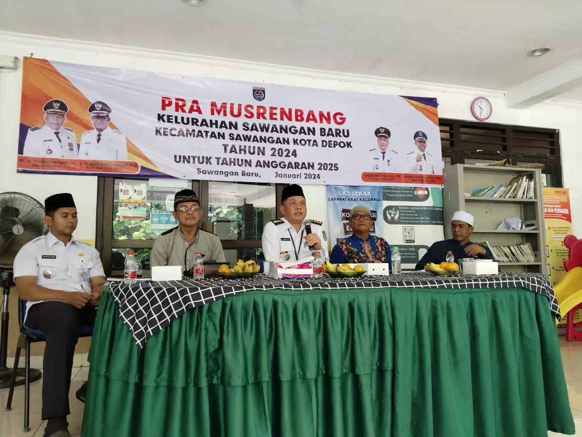 Pra Musrembang Kelurahan, Begini Arahan Camat Sawangan