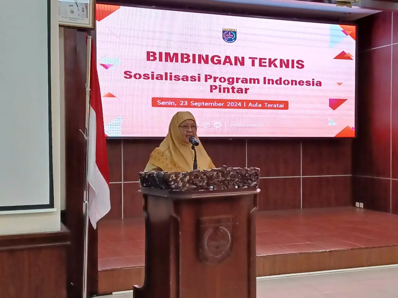 Disdik Depok Beri Sosialisasi dan Bimtek PIP Jenjang SMP