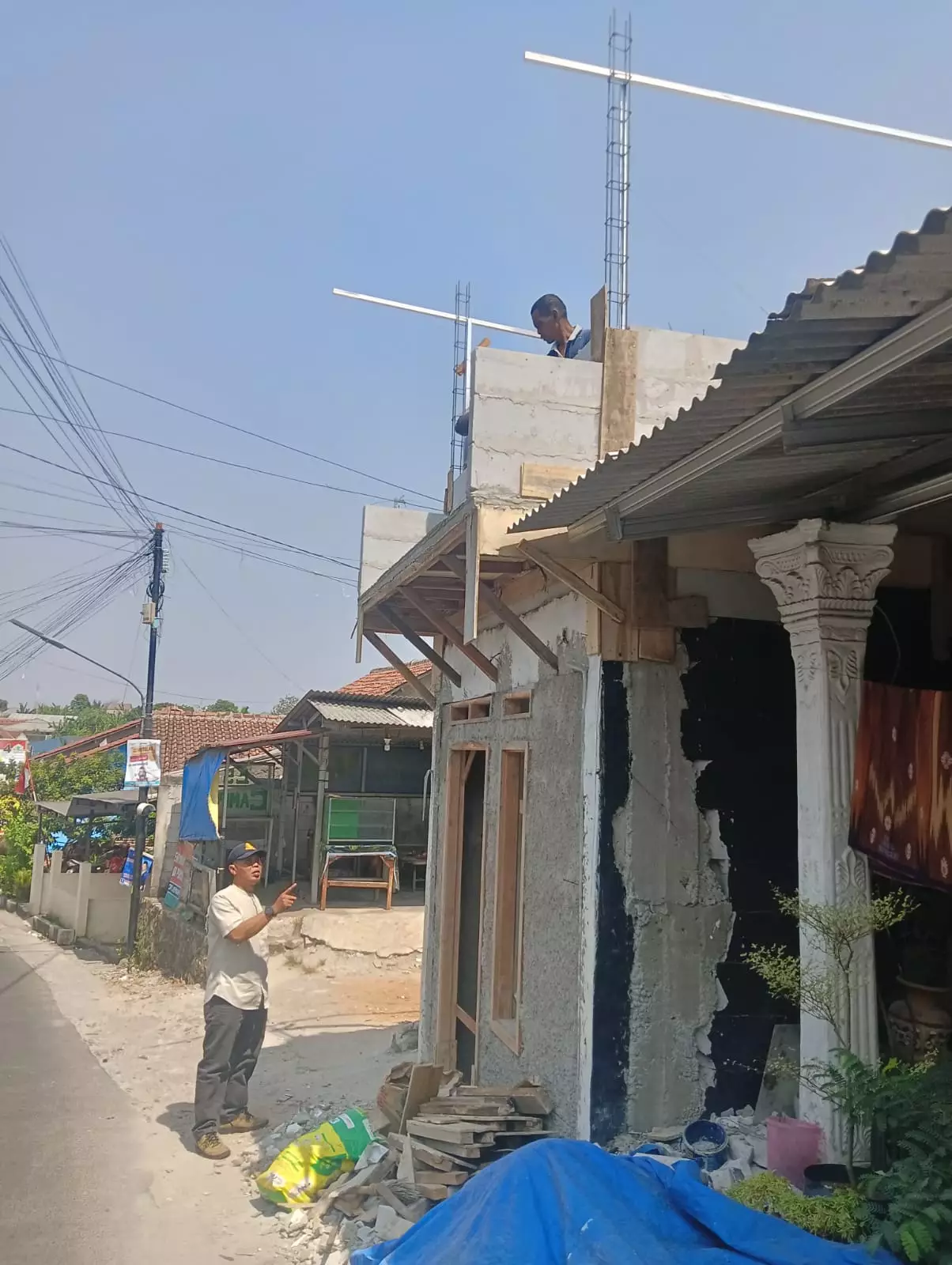 Perbaikan RTLH Cipayung Jaya Bakal Rampung Akhir Oktober