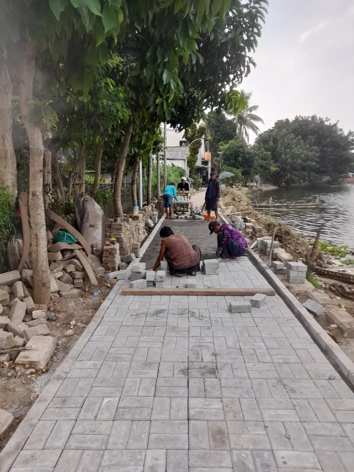 Jogging Track Situ Tujuh Muara Dapat Bantuan dari BBWSCC