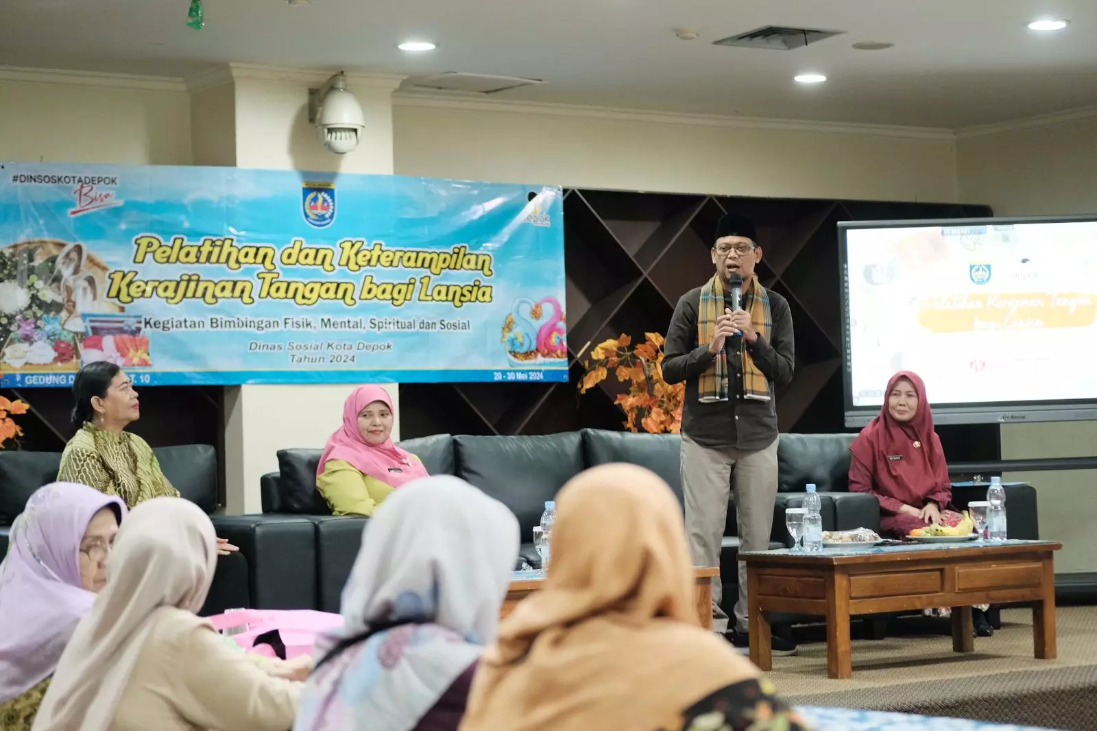 Lewat Pelatihan, Bang Imam Harap Lansia Makin Produktif dan Mandiri