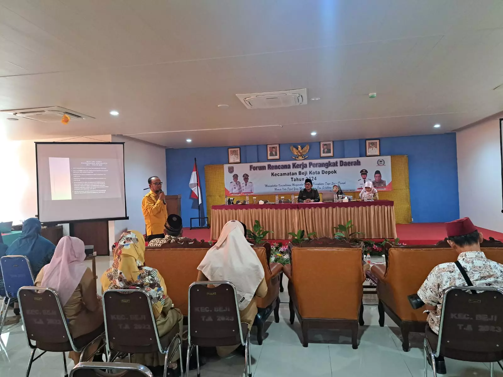 Camat Beji Sambut Baik Rencana Pembangunan Embung di Perbatasan Kukusan