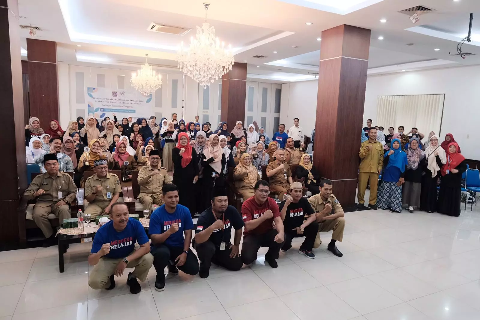 Tingkatkan Kapasitas, Ratusan Guru Penggerak Kota Depok Ikut Bimtek
