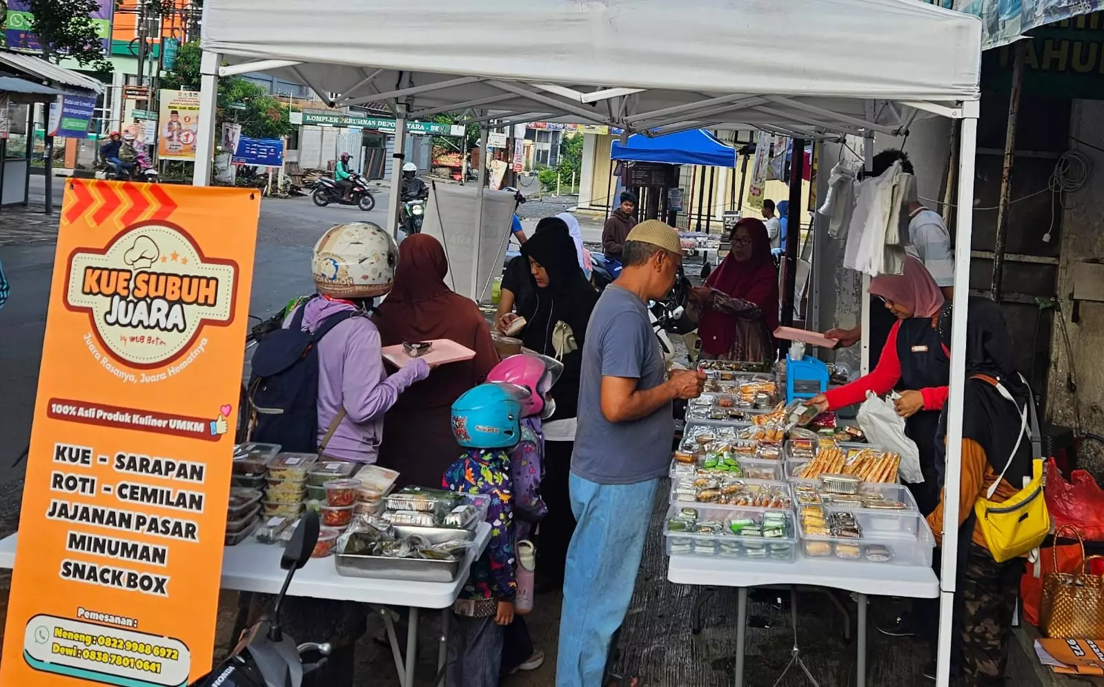 Mantap! Kue Subuh Juara Jebolan WUB Idris-Imam Sukses Raup Omzet 100 Juta per Bulan