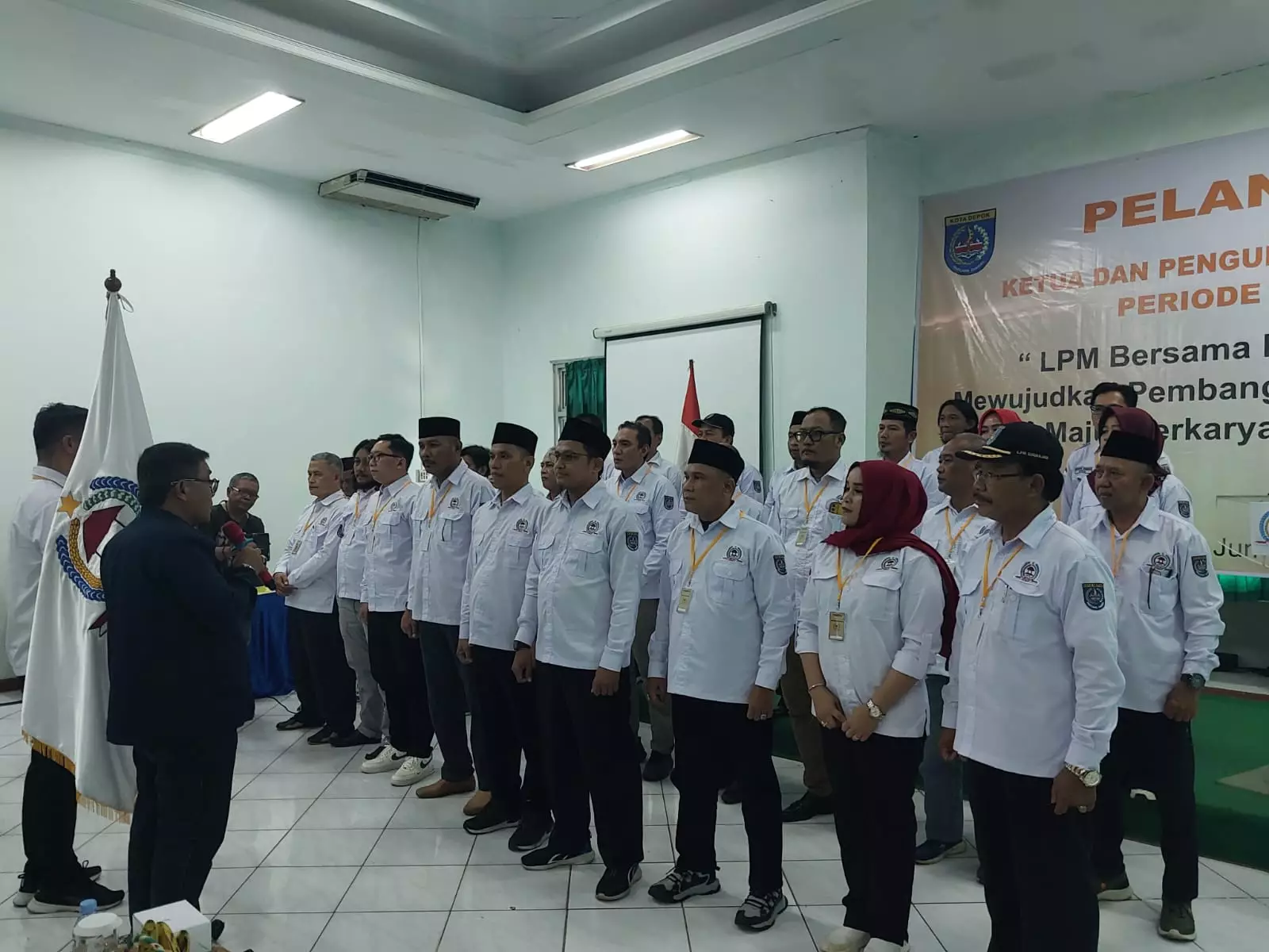 Punya Pengurus Baru, LPM Depok Diharapkan Perkuat Sinergi untuk Keberlanjutan Pembangunan