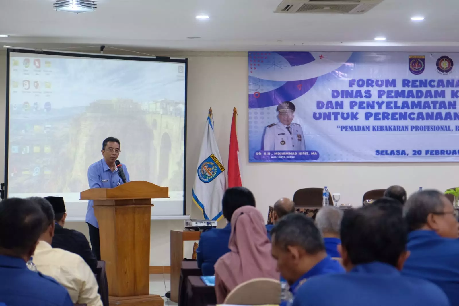 Damkar Depok Diharapkan Mampu Hasilkan Program Prioritas Peningkatkan Pencegahan dan Penanganan Bencana