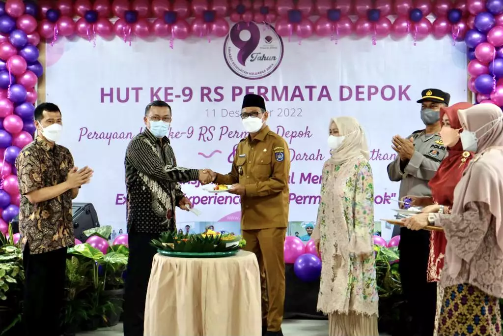 Wakil Wali Kota Hadiri Peringatan HUT ke-9 RS Permata Depok
