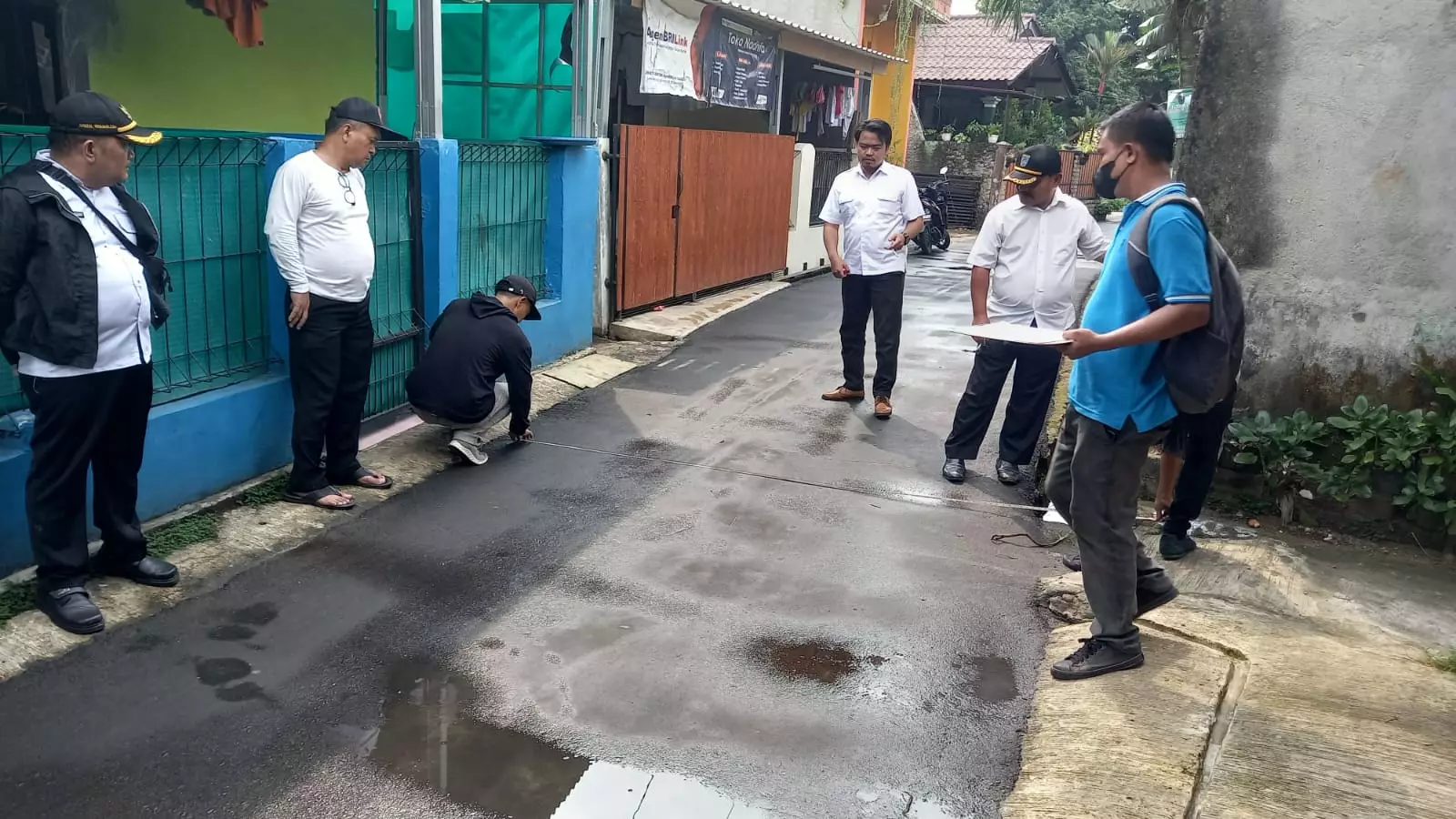 Pembangunan Jalan Lingkungan Hingga Drainase Dikerjakan Kelurahan Serua Tahun Ini