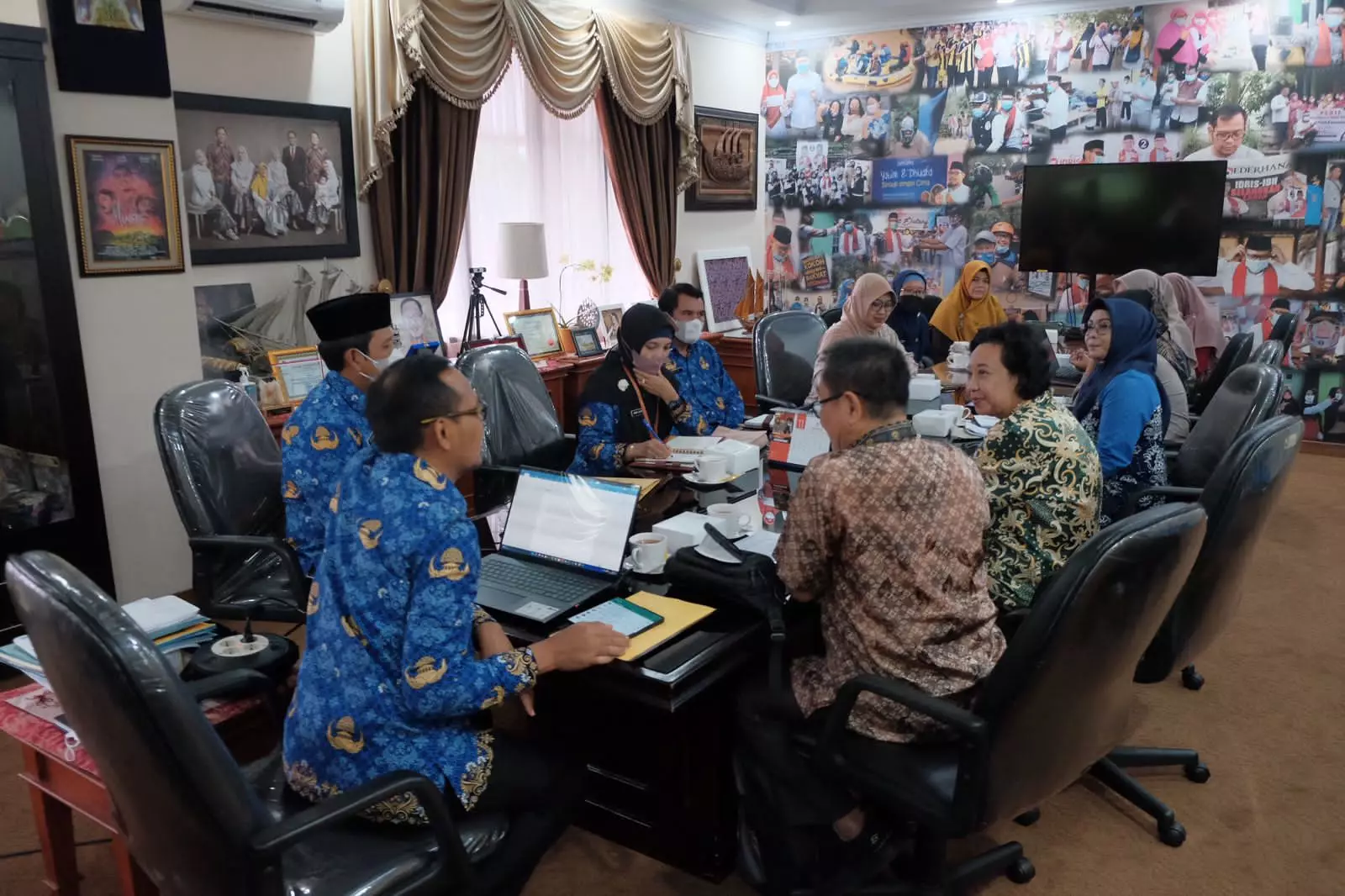 Terima Kunjungan PPGT FMIPA UI, Bang Imam Kenalkan Program Pengembangan UMKM di Depok