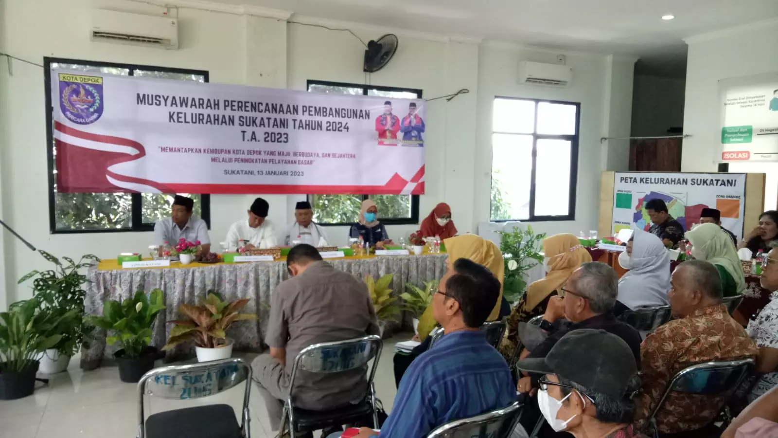 RW 2 Kelurahan Sukatani Ditetapkan Jadi Kampung Caraka dalam Musrenbang