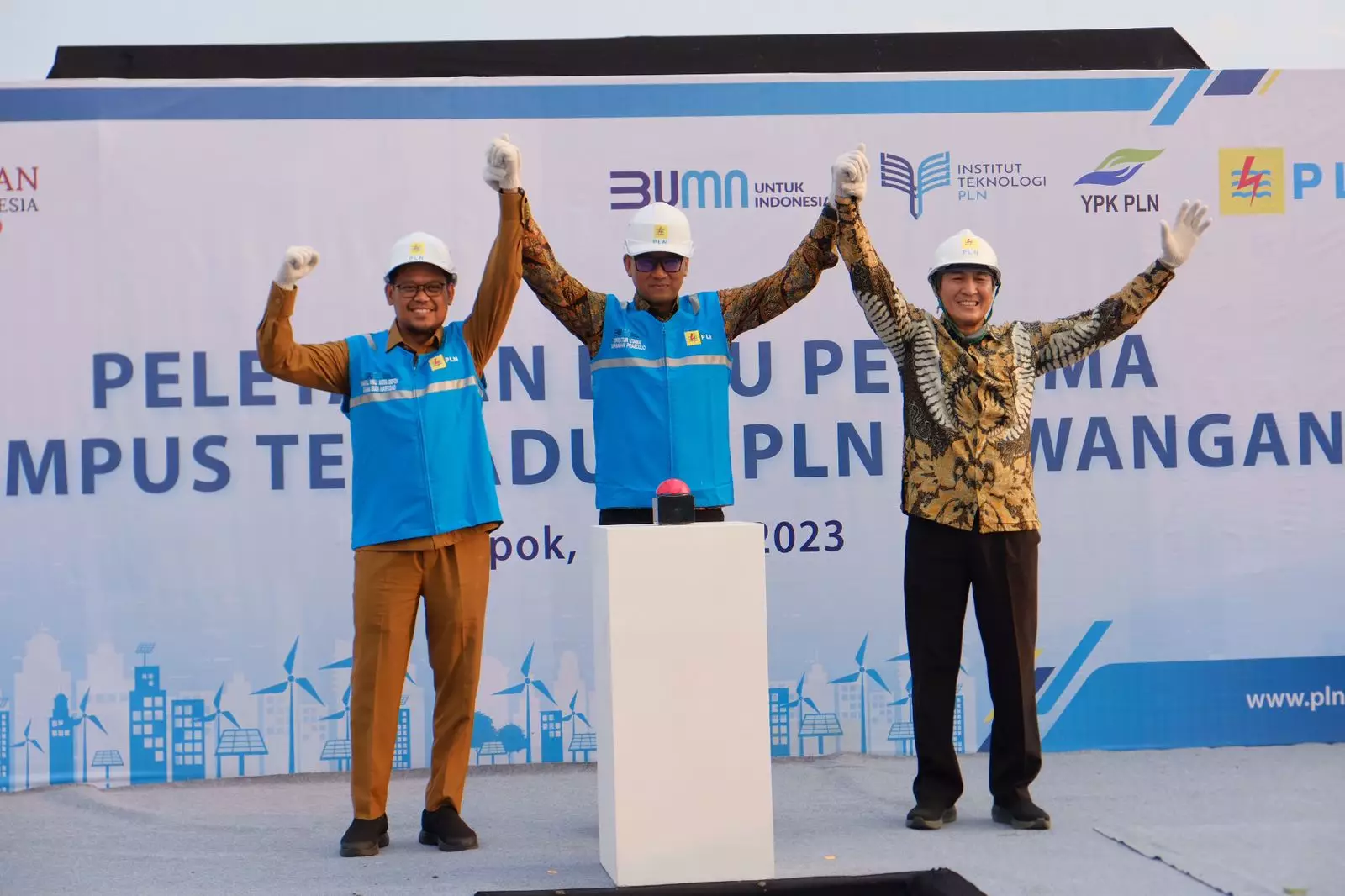 Pembangunan Kampus Terpadu IT PLN Dimulai, Usung Konsep Green Campus