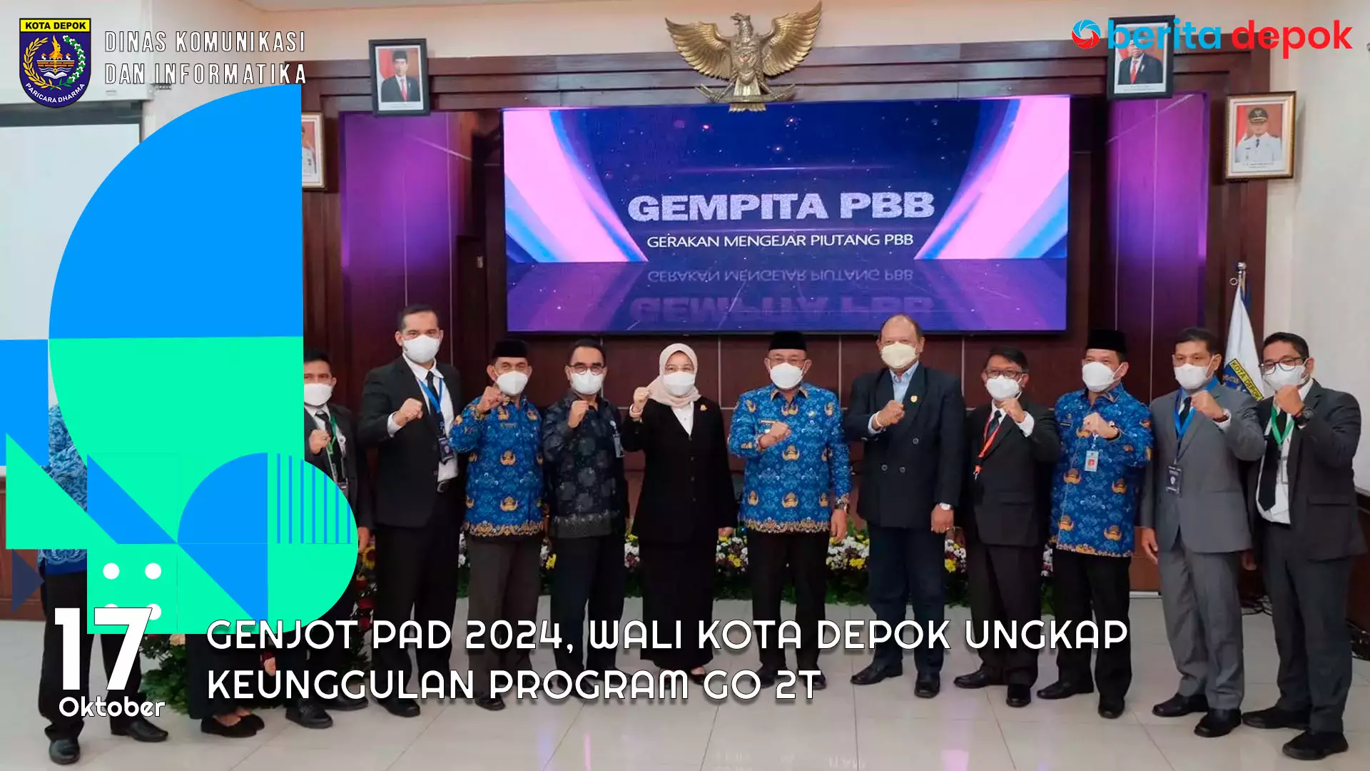 Video: Genjot PAD 2024, Wali Kota Depok Ungkap Keunggulan Program Go 2T