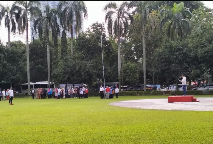 Pimpin Apel Pagi ASN, Dadang Wihana Sampaikan Sejumlah Hal