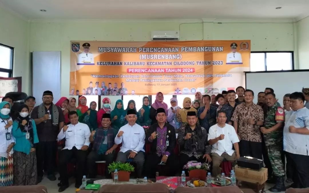 Mitigasi Banjir Jadi Fokus Kelurahan Kalibaru Tahun 2024
