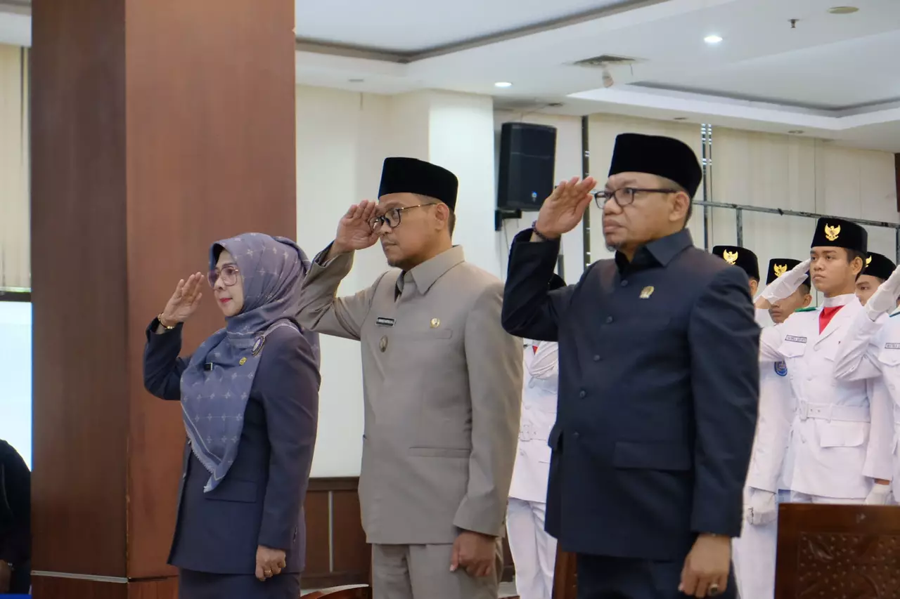 Wakil Wali Kota Ikuti Peringatan Hari Lahir Pancasila Secara Virtual