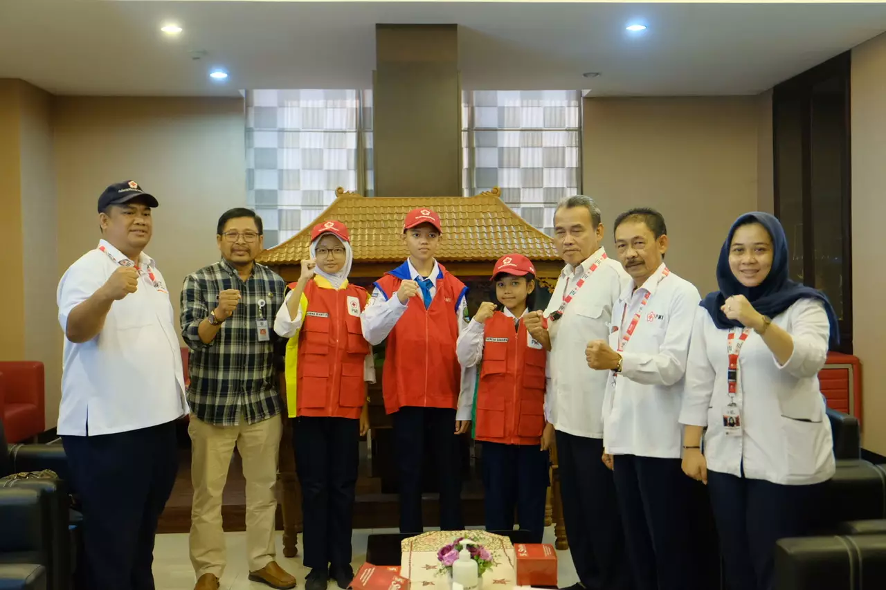 Tiga Pelajar Asal Depok Ikuti Jumpa Bakti Gembira PMR Tingkat Nasional