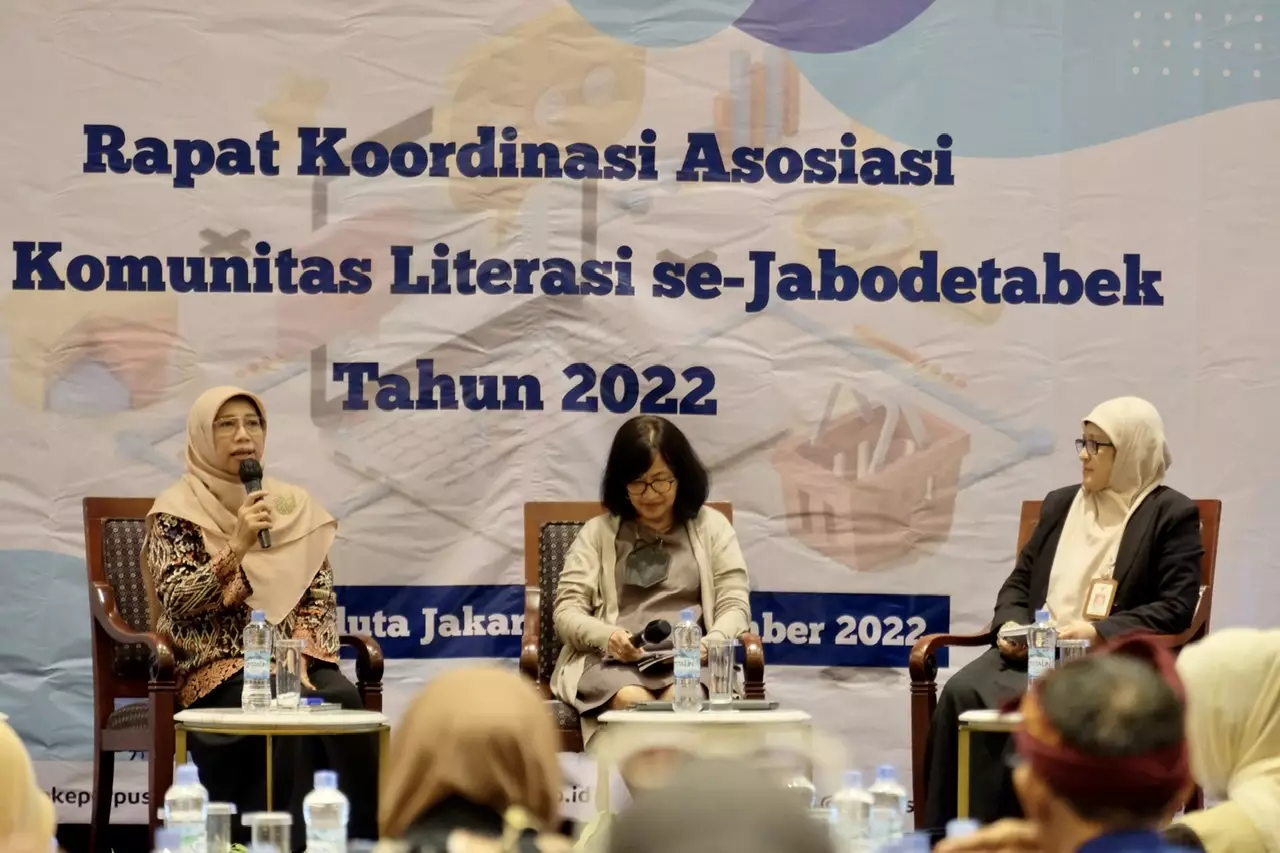 Bunda Elly Hadiri Rakor Asosiasi dan Komunitas Literasi se-Jabodetabek